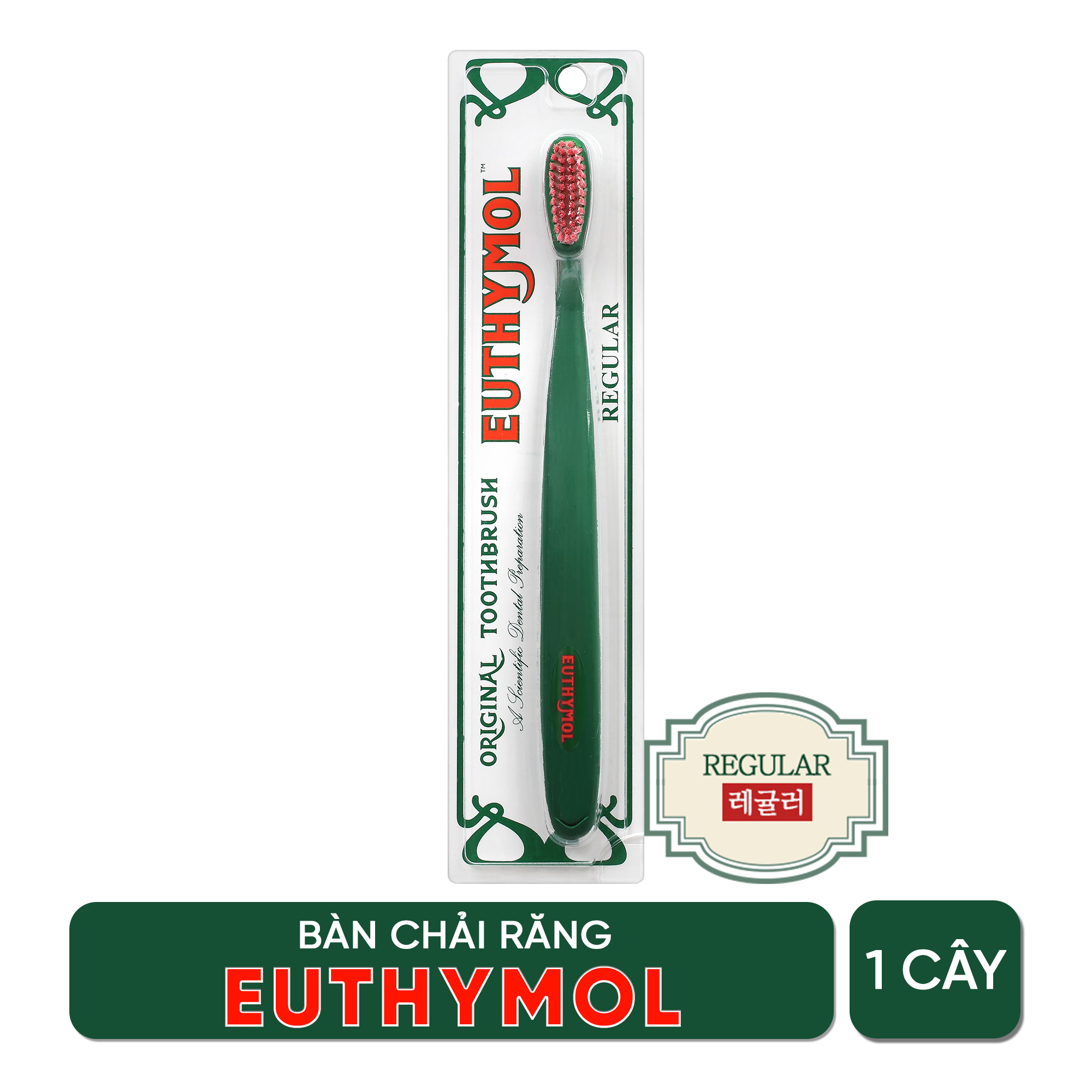 Bàn chải răng Euthymol Original Toothbrush Regular